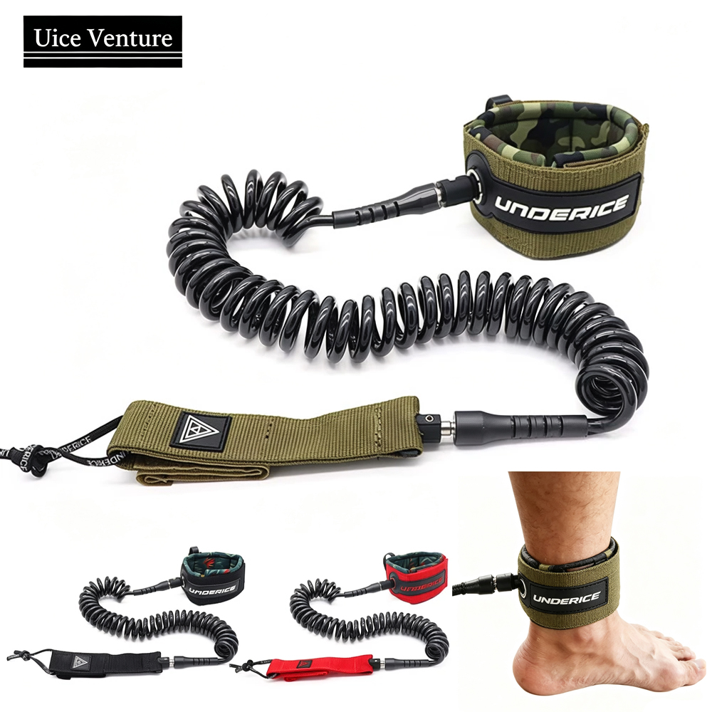 Surfboard Leash Ankle - สายรัดข้อเท้าสำหรับแพดเดิลบอร์ด SUP ขนาด 7 มม. ยาว