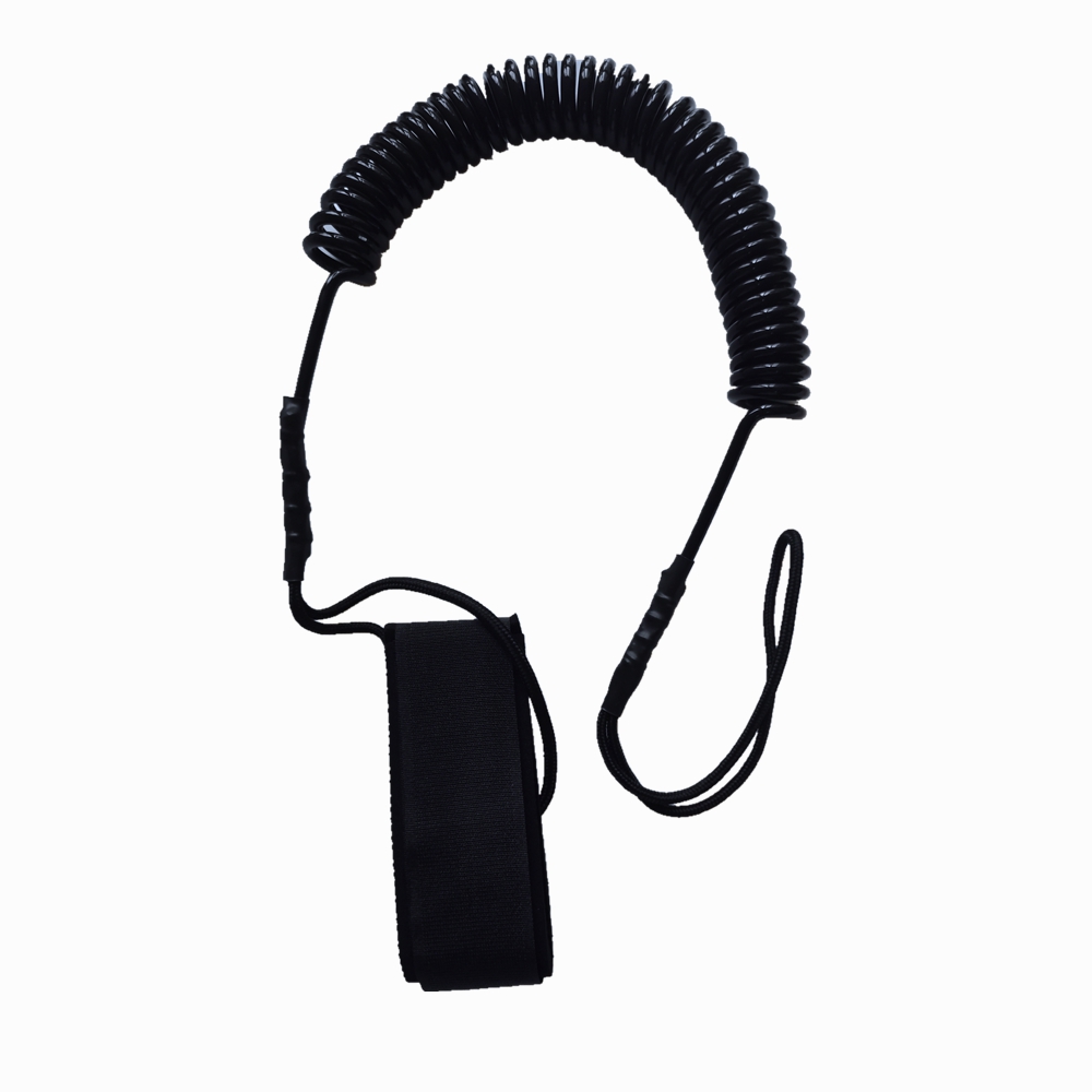 Surfboard Leash Ankle - สายรัดเท้าสำหรับกระดานโต้คลื่น 5.5 มม. 10 ฟุต สายรัดข้อเท้าสำหรับแพดเดิลบอร์ด
