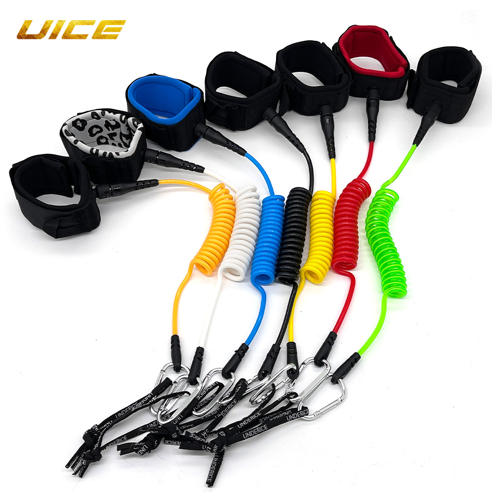 Surfboard Leash Ankle - สายรัดกระดานโต้คลื่น UICE 5 ฟุต 5 มม.