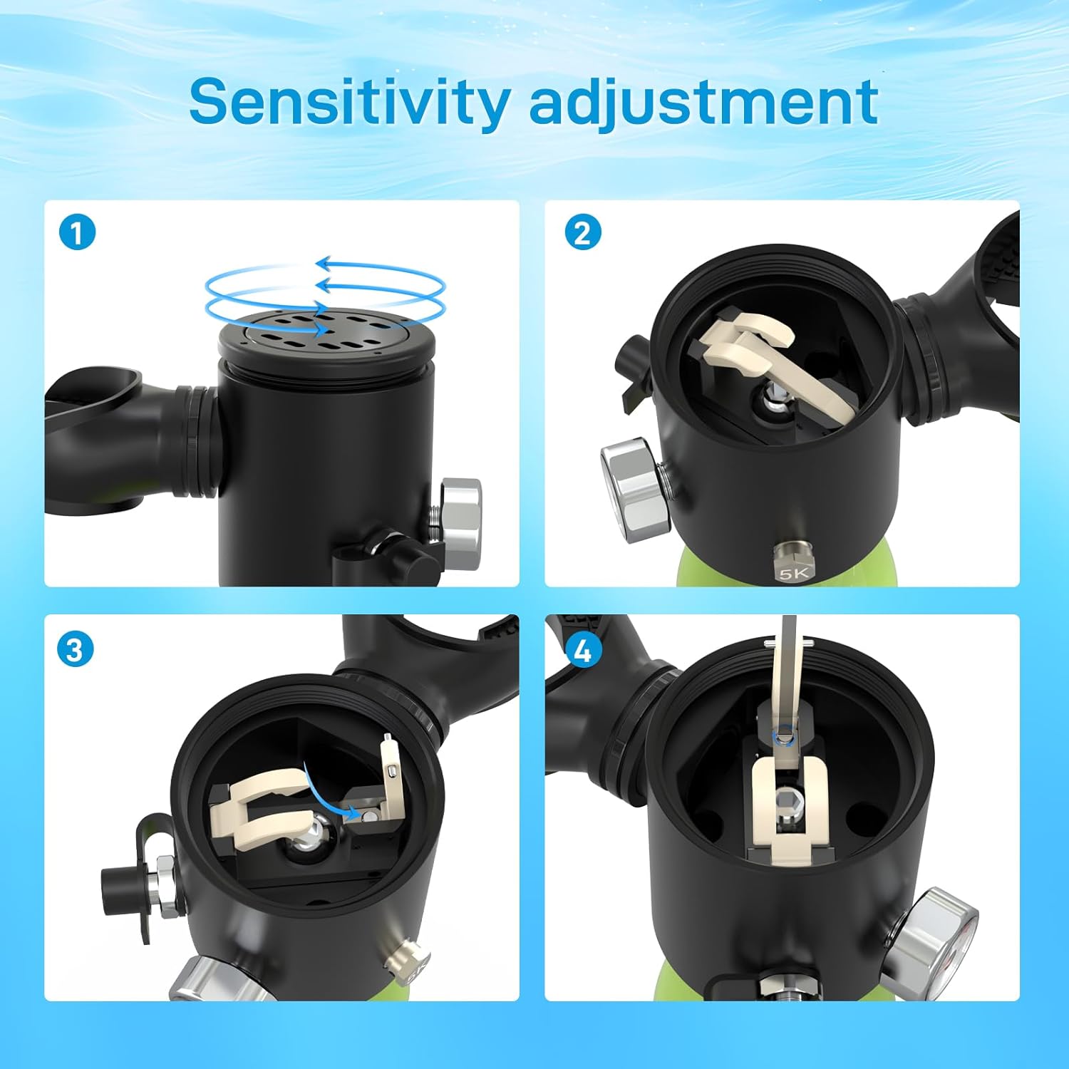HOUVAN 0.5L Mini ดําน้ําถังเชื - Aquatic Diving บทวิจารณ์และราคา