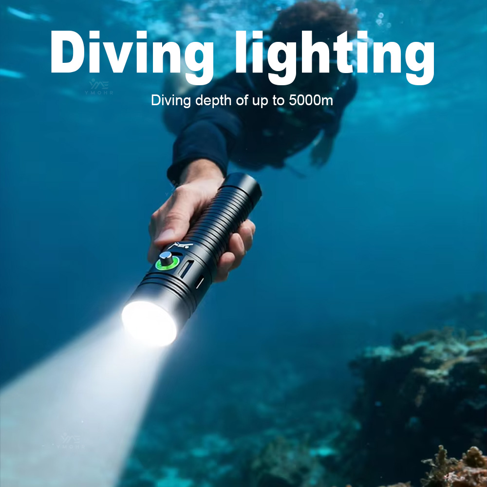 2026 880000000LM ไฟฉายดำน้ำที่ - Underwater Flashlight บทวิจารณ์และราคา