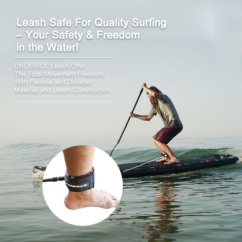 สายรัดข้อเท้าสำหรับแพดเดิลบอร์ - Surfboard Leash Ankle บทวิจารณ์และราคา