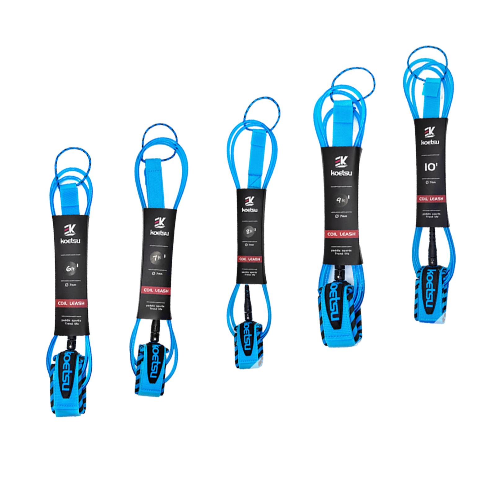 กระดานโต้คลื่น Leash แบบพกพา S - Surfboard Leash Ankle บทวิจารณ์และราคา