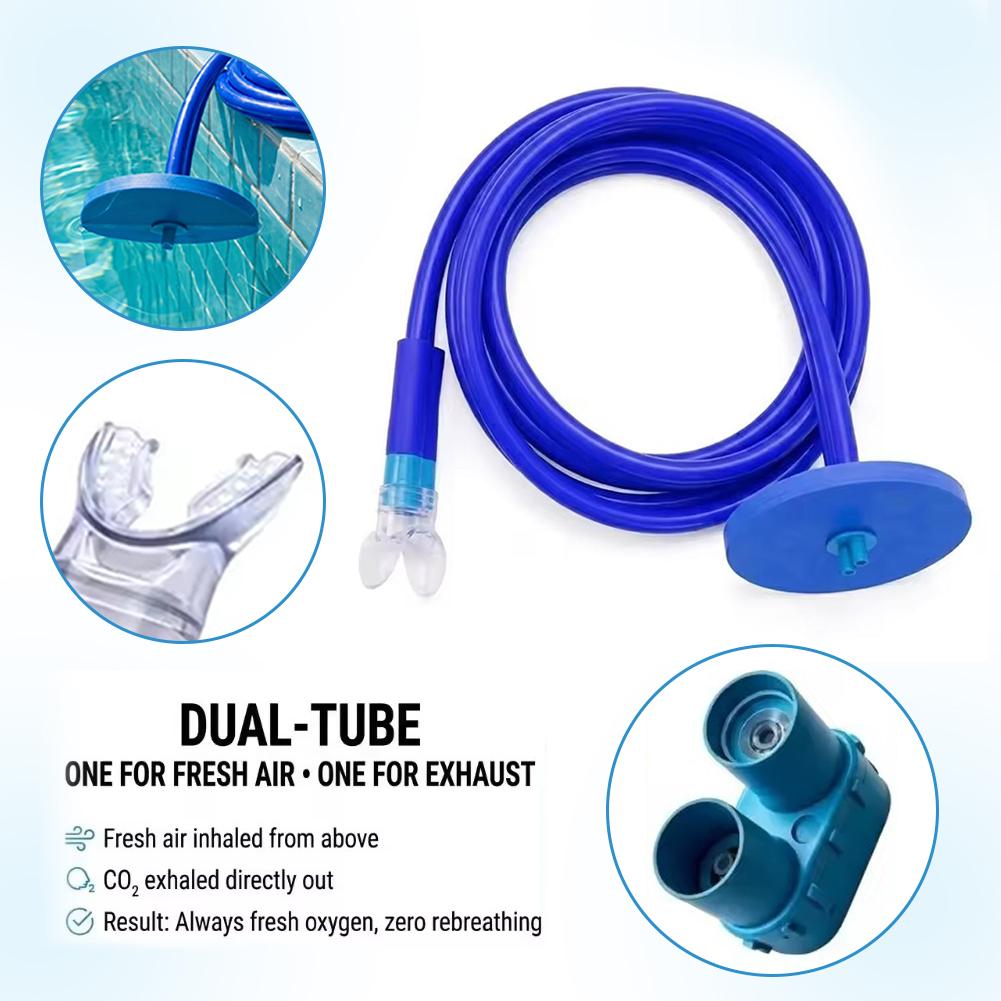 ท่อหายใจดำน้ำแบบฟรีสไตล์พร้อมท - Aquatic Diving บทวิจารณ์และราคา