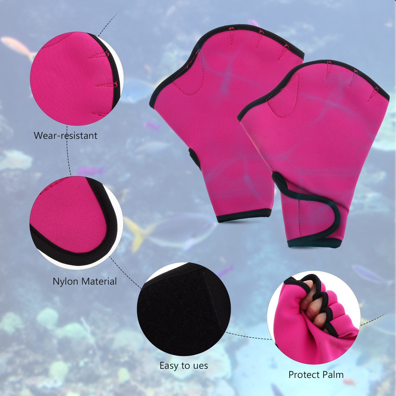 ถุงมือดำน้ำ 1 คู่ สำหรับผู้ชาย - Aquatic Sports Scuba บทวิจารณ์และราคา
