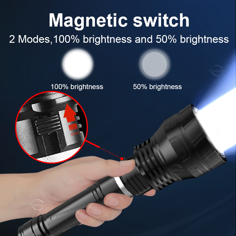 60000LM Super ไฟฉายดําน้ําที่ม - Underwater Flashlight บทวิจารณ์และราคา