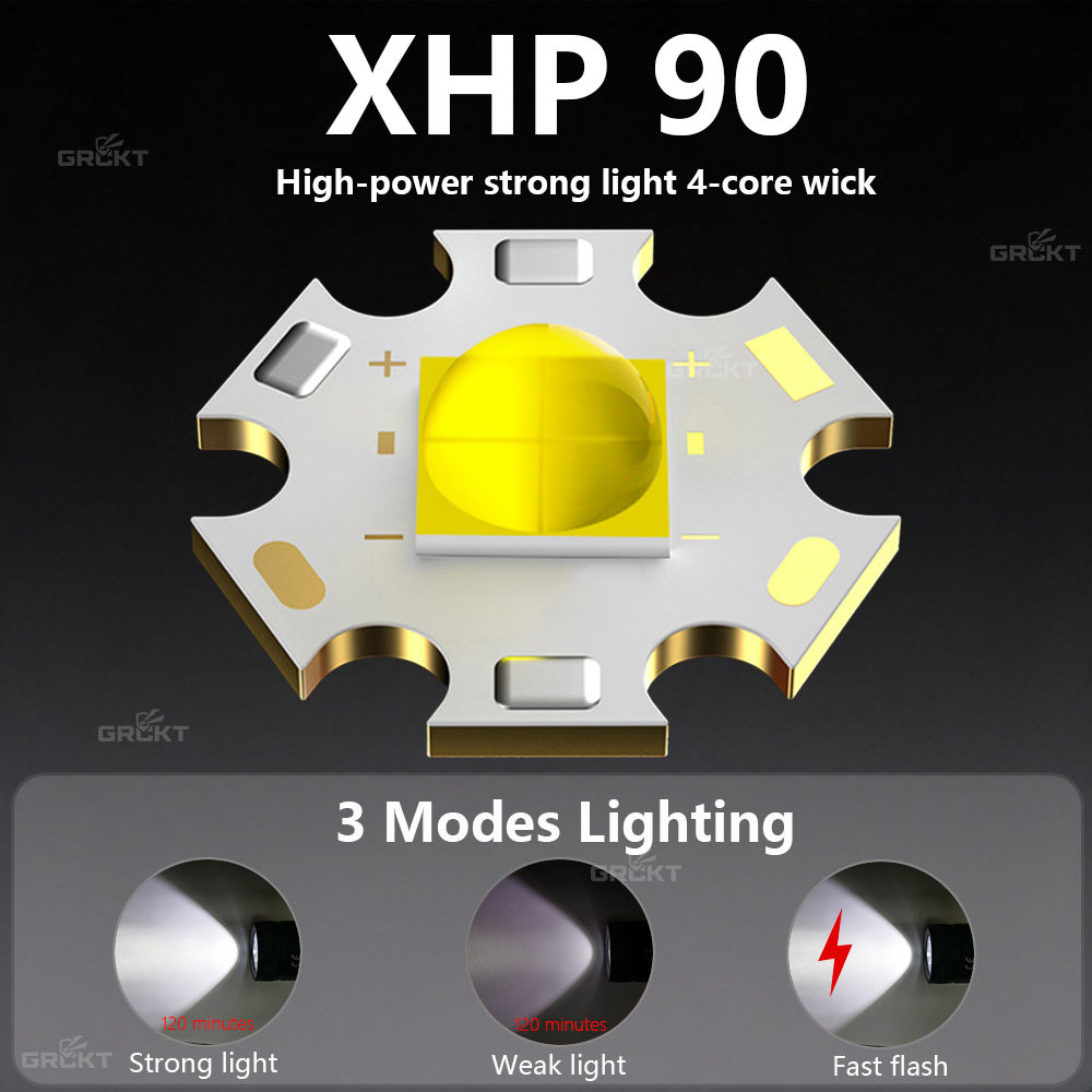 ไฟฉายดำน้ำ XHP90 รุ่นใหม่ ความ - Underwater Flashlight บทวิจารณ์และราคา