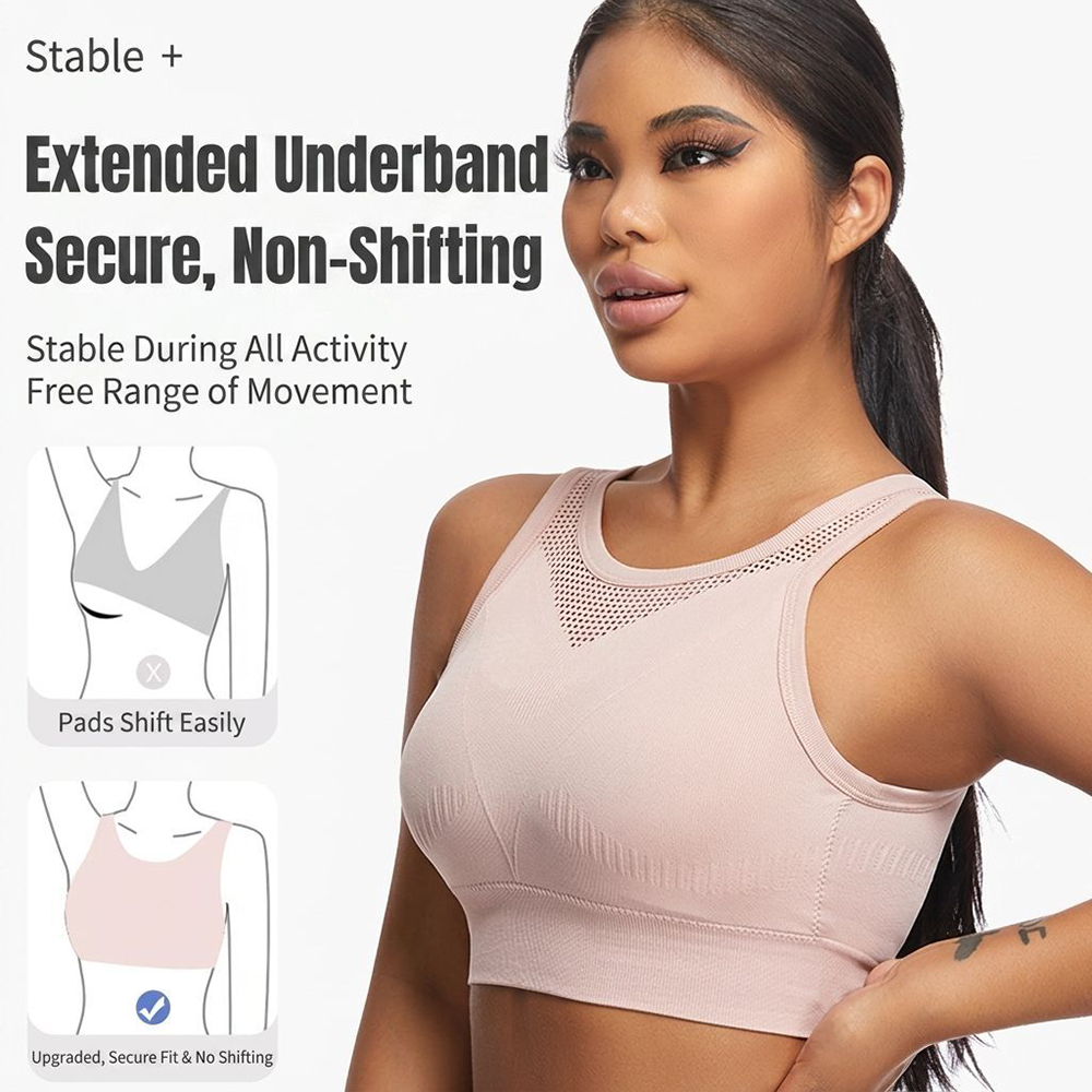 เสื้อชั้นในกีฬาไร้ตะเข็บสำหรับ - Aquatic Sports Bra บทวิจารณ์และราคา