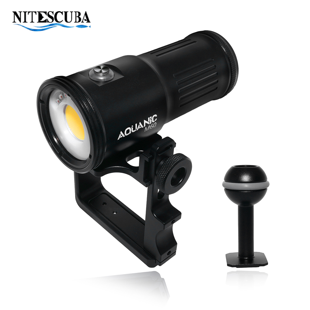 ไฟถ่ายภาพดำน้ำระดับมืออาชีพ Ni - Underwater Flashlight บทวิจารณ์และราคา