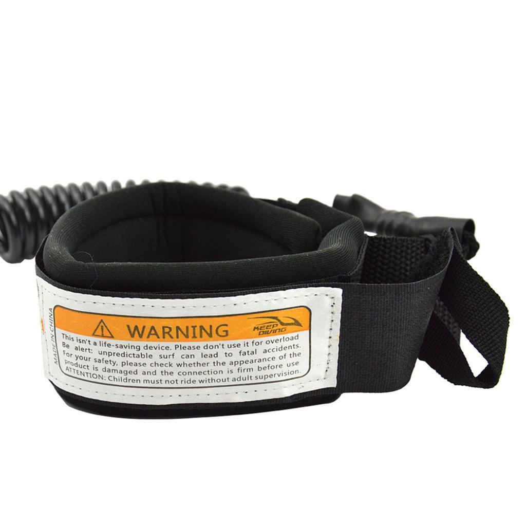 สายรัดข้อเท้าและข้อมือแบบยืดหย - Surfboard Leash Ankle บทวิจารณ์และราคา
