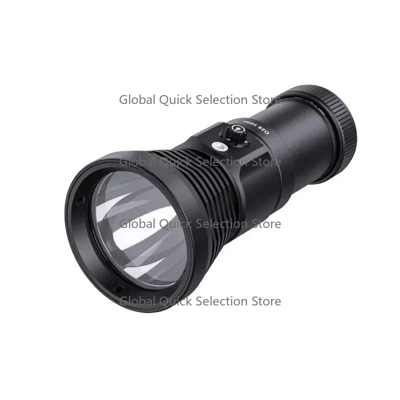 ไฟฉายดำน้ำ D28 3600 D30 4000 ล - Underwater Flashlight บทวิจารณ์และราคา